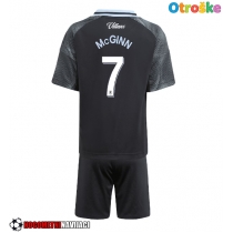 Otroške Nogometnih dresov Aston Villa John McGinn #7 Gostujoči 2025-26 Kratki rokavi (+ hlače)